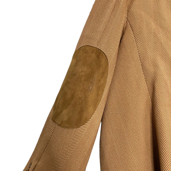 Veronica Beard Hudson Dickey Jacket Khaki Equestrian - Picture 4 of 11